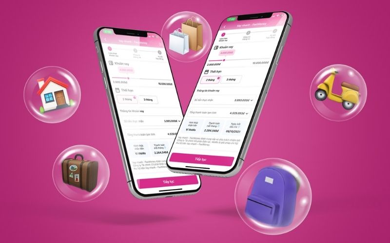 cách vay tiền trên momo