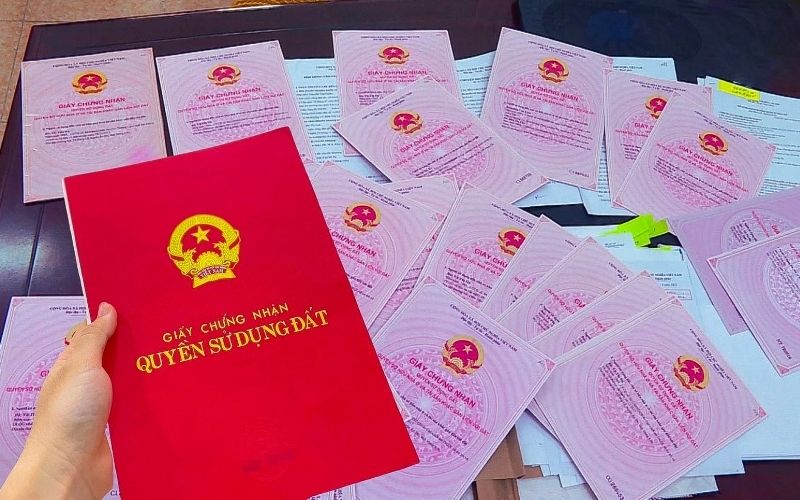 cầm sổ đỏ không chính chủ
