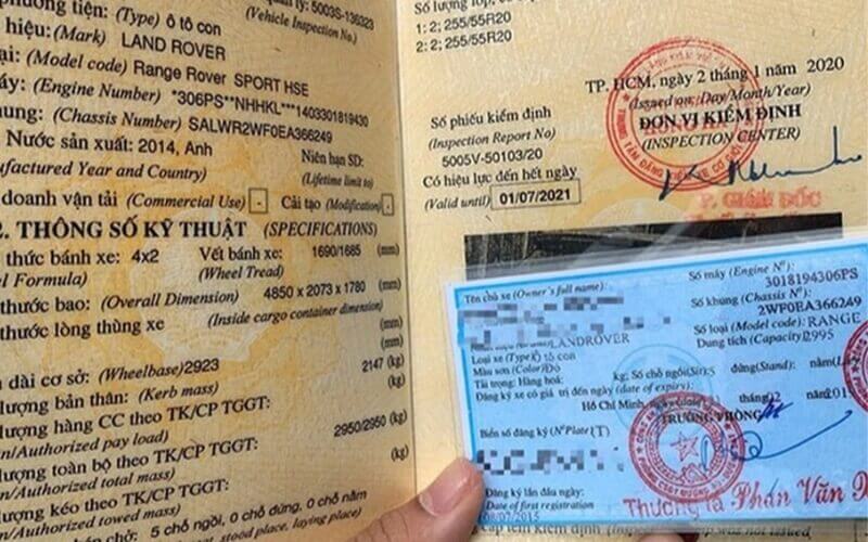cavet xe chính chủ và không chính chủ