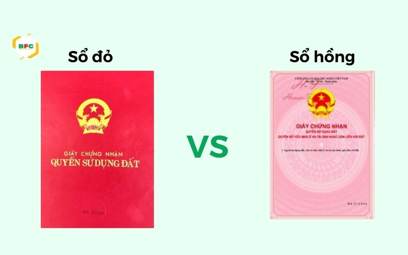 Sổ đỏ và sổ hồng khác nhau như thế nào khi thế chấp vay?