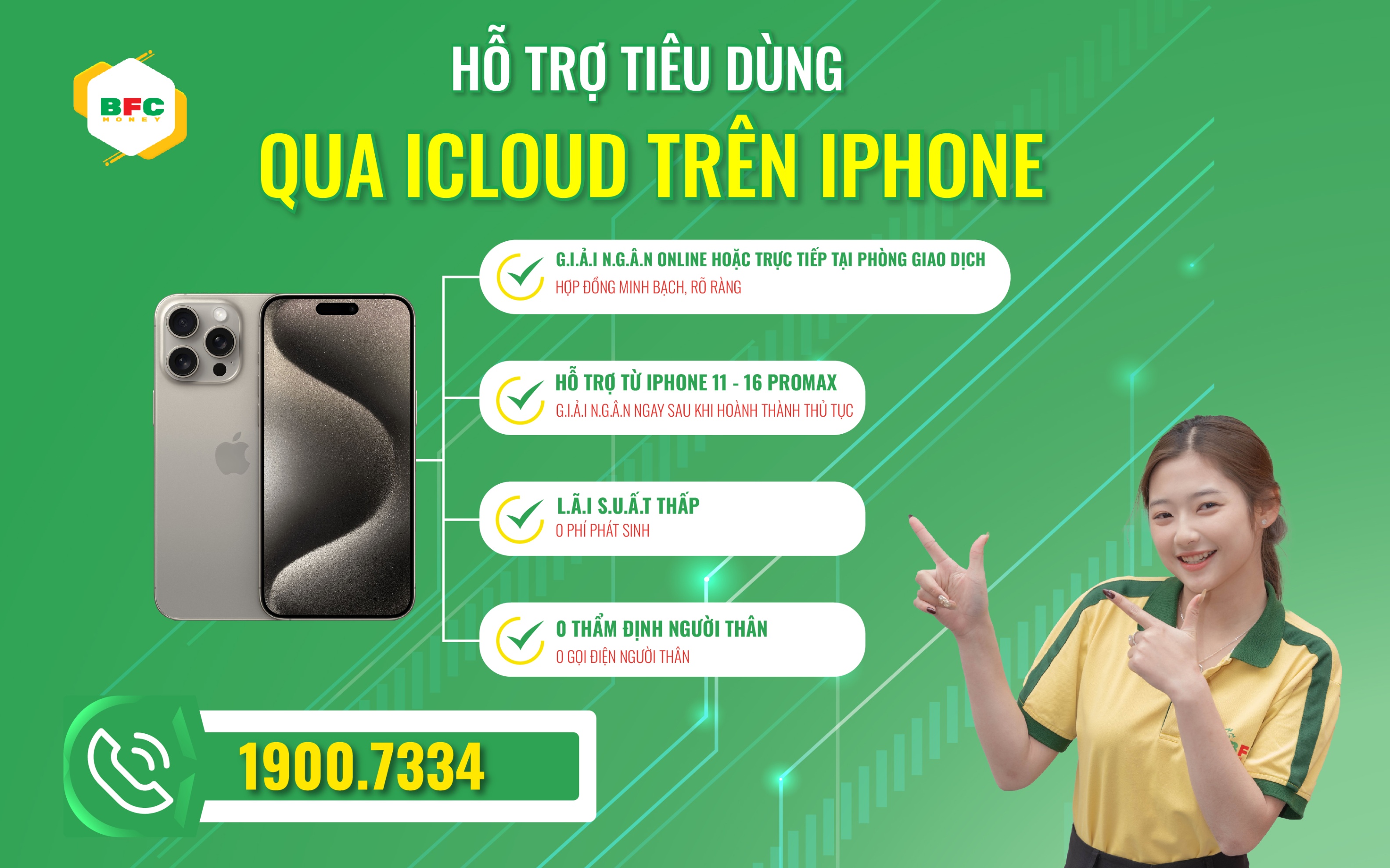 BFC Money ra mắt gói sản phẩm mới - Hỗ trợ tài chính qua Icloud Iphone