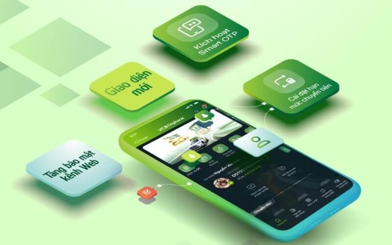 cách vay tiền trên app vietcombank