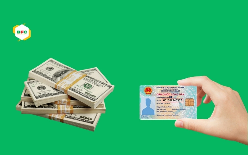 vay trả góp bằng cmnd